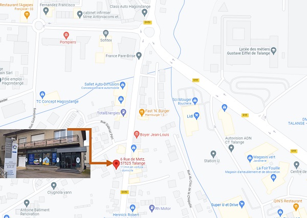 Plan accès site 2